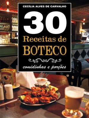 cover image of 30 Receitas de boteco